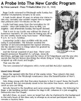 1969-02-18 A Probe Into The New Cordic Program, Part 1